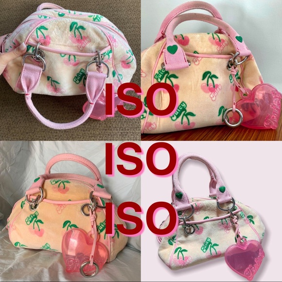 Juicy Couture Bags Iso Juicy Couture Pink Cherry Bowler Daydream